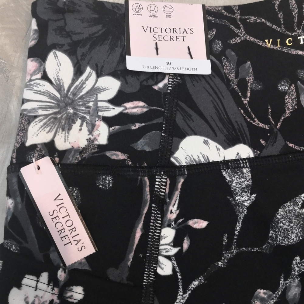 NWT Victoria's Secret Leggings Size 10 - Picture 4 of 7